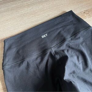 SET Active x PARKE Formcloud Black Leggings